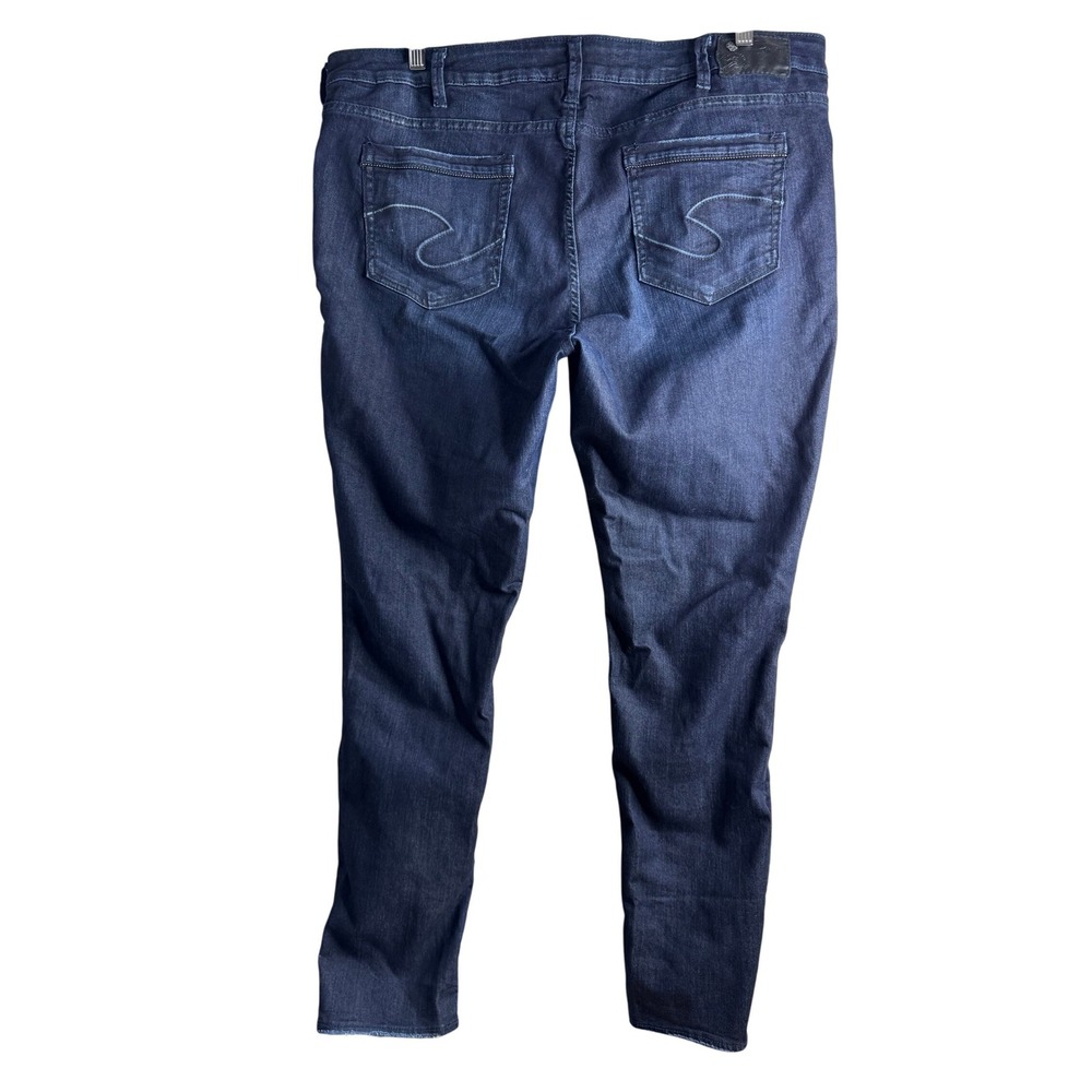 Silver Jeans Co. Women's Size 22 Suki‎ Jeggings Embellished Jeans